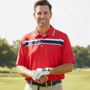 FootJoy XL Performance Wear Activewear Tennis Prep Pickleball Stripe Golf Polo